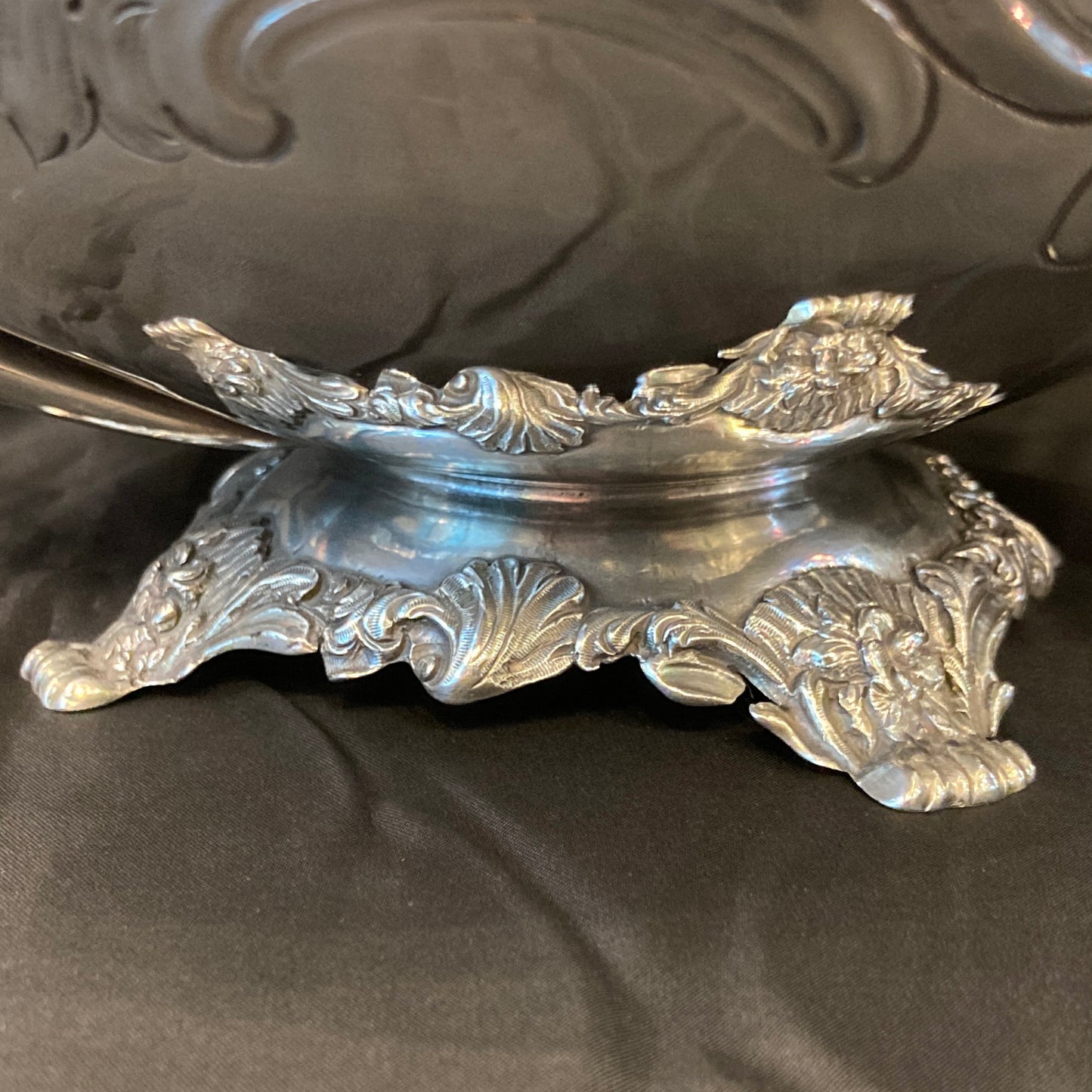 Antique Georgian Irish sterling silver tea pot _ Dublin 1831