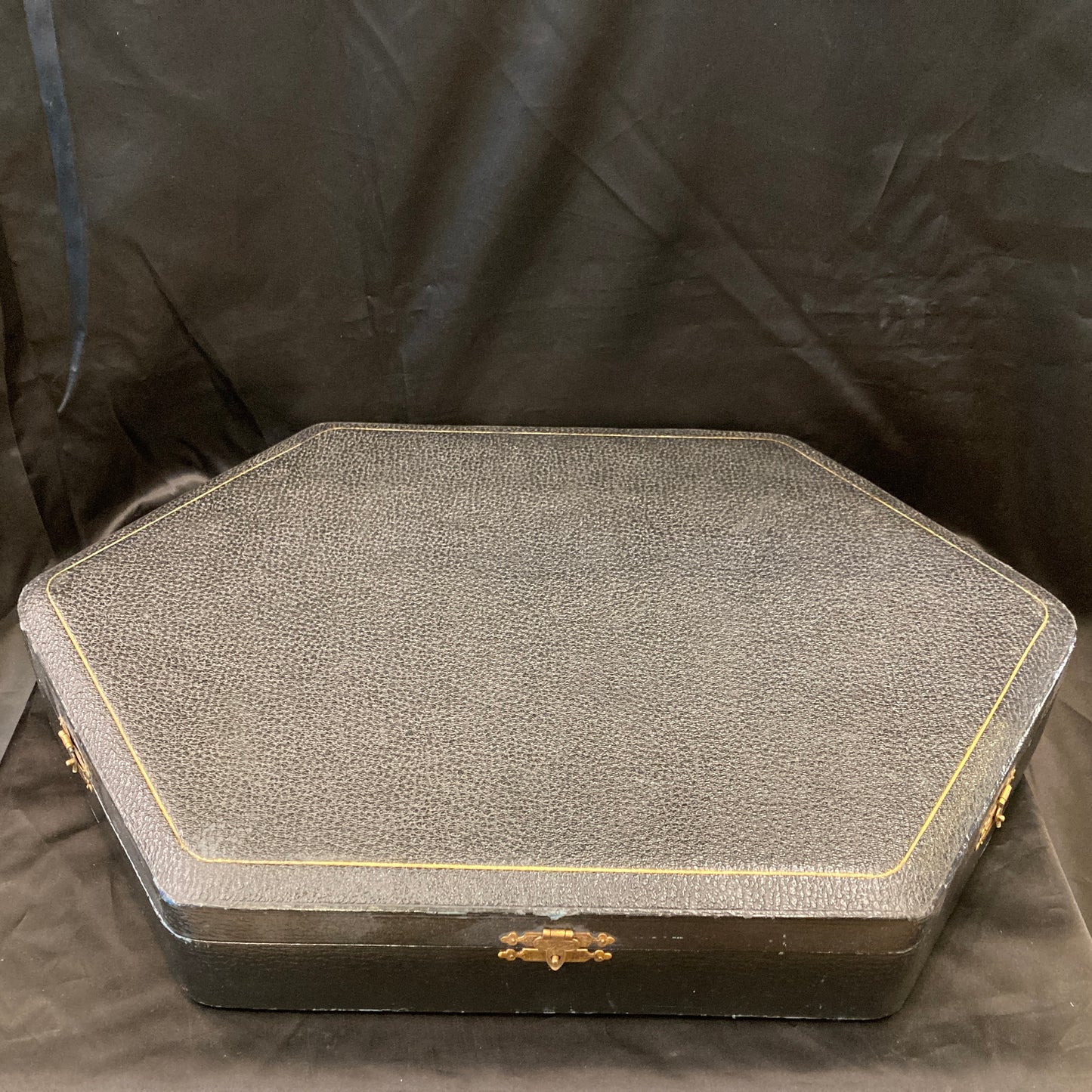 Antique large boxed 6 piece dressing table set by Hasset & Harper LTD