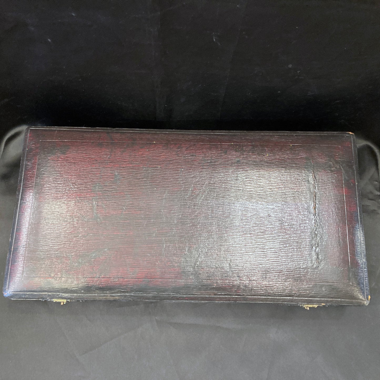 Sterling silver Art Nouveau dressing table set
