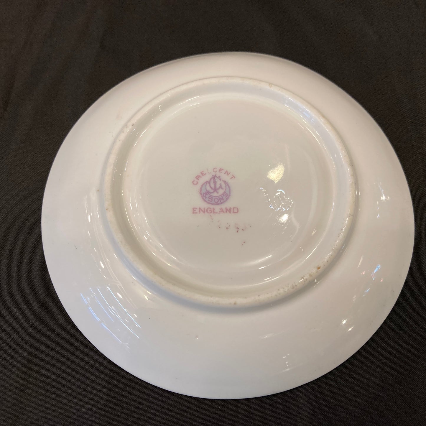 Antique Sterling silver holder Porcelain demitasse coffee/ tea cups Boxed