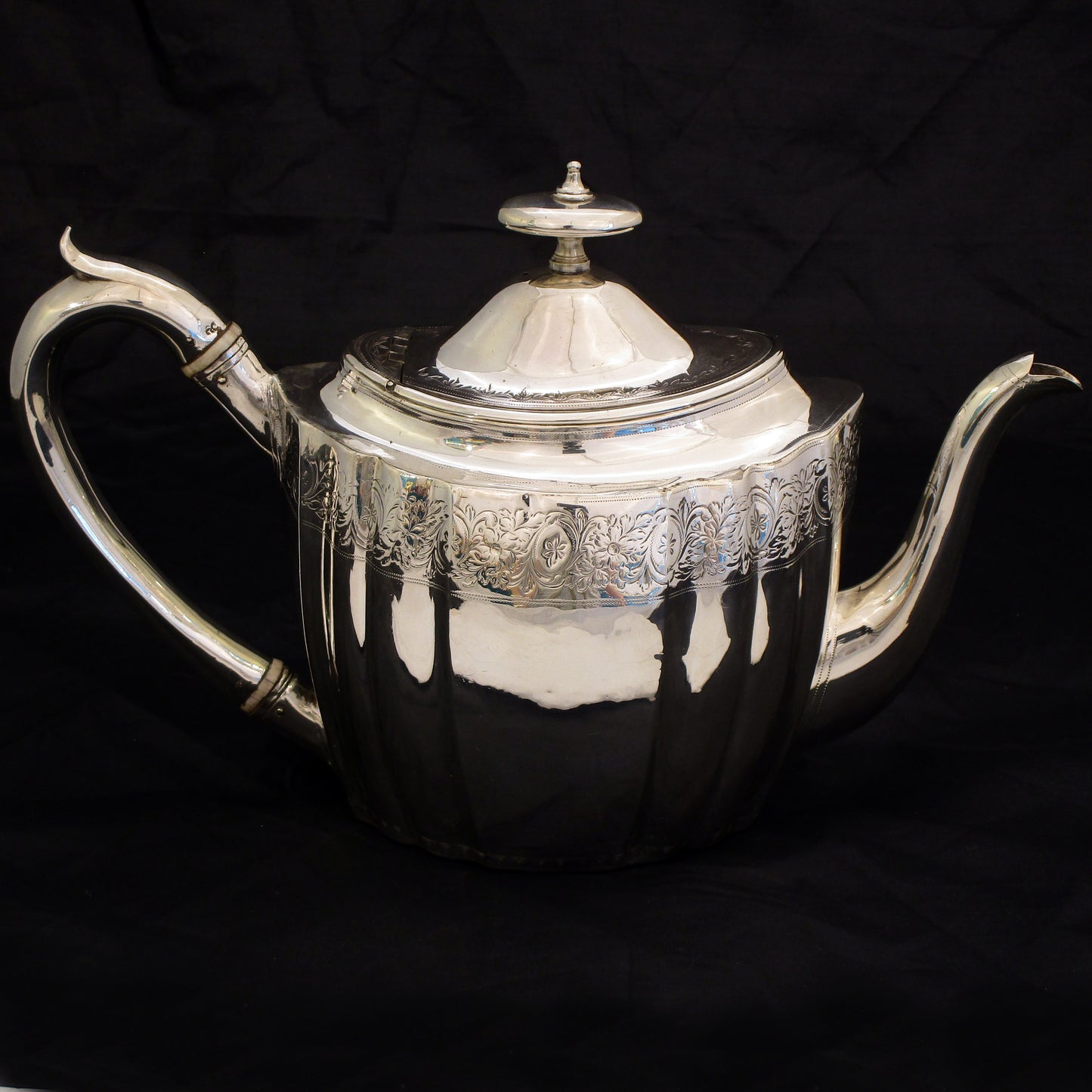 Top Quality Georgian Peter & Ann Bateman teapot