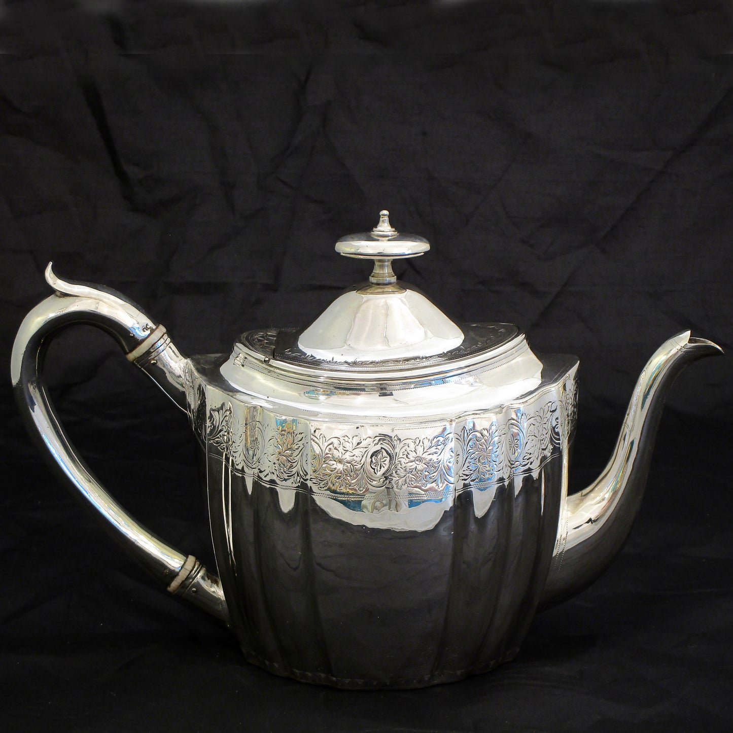 Top Quality Georgian Peter & Ann Bateman teapot