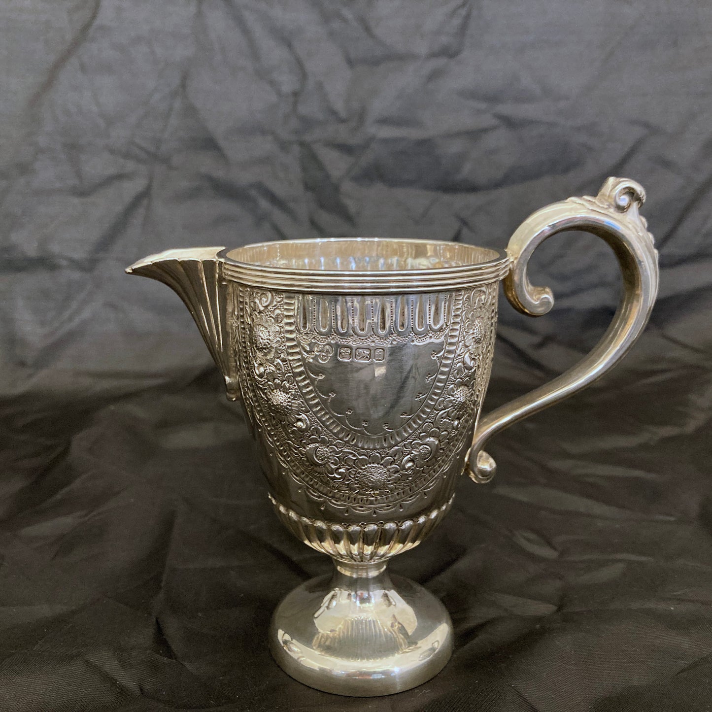Quality sterling silver 4 piece tea coffee set by Hammond, Creake & Co