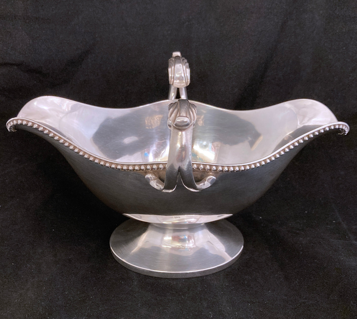 Large Garrard & Co double sauce boat