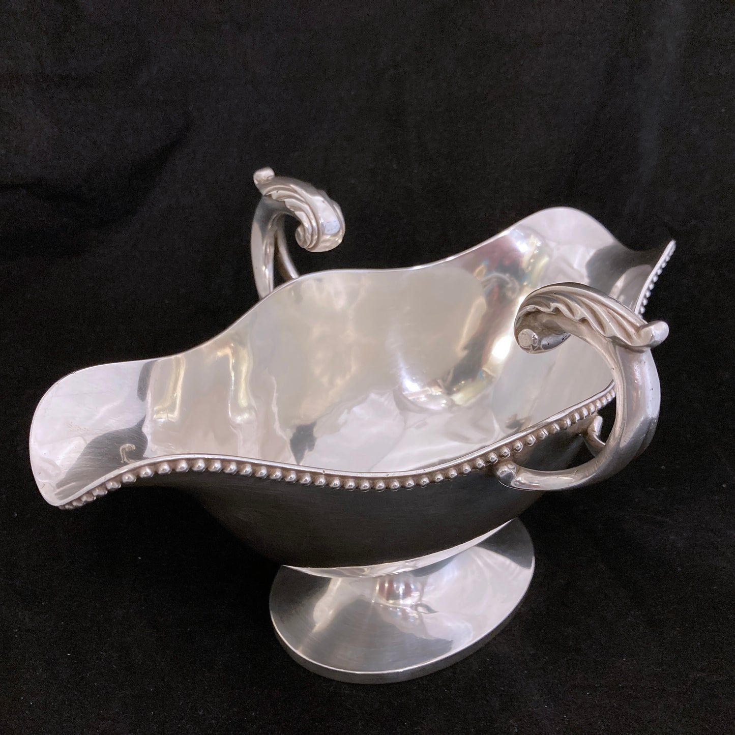 Large Garrard & Co double sauce boat