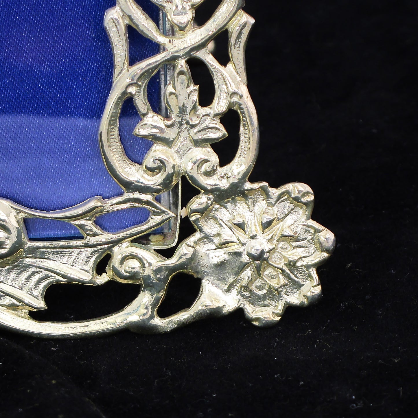 Silver gilt Angel themed photo frame