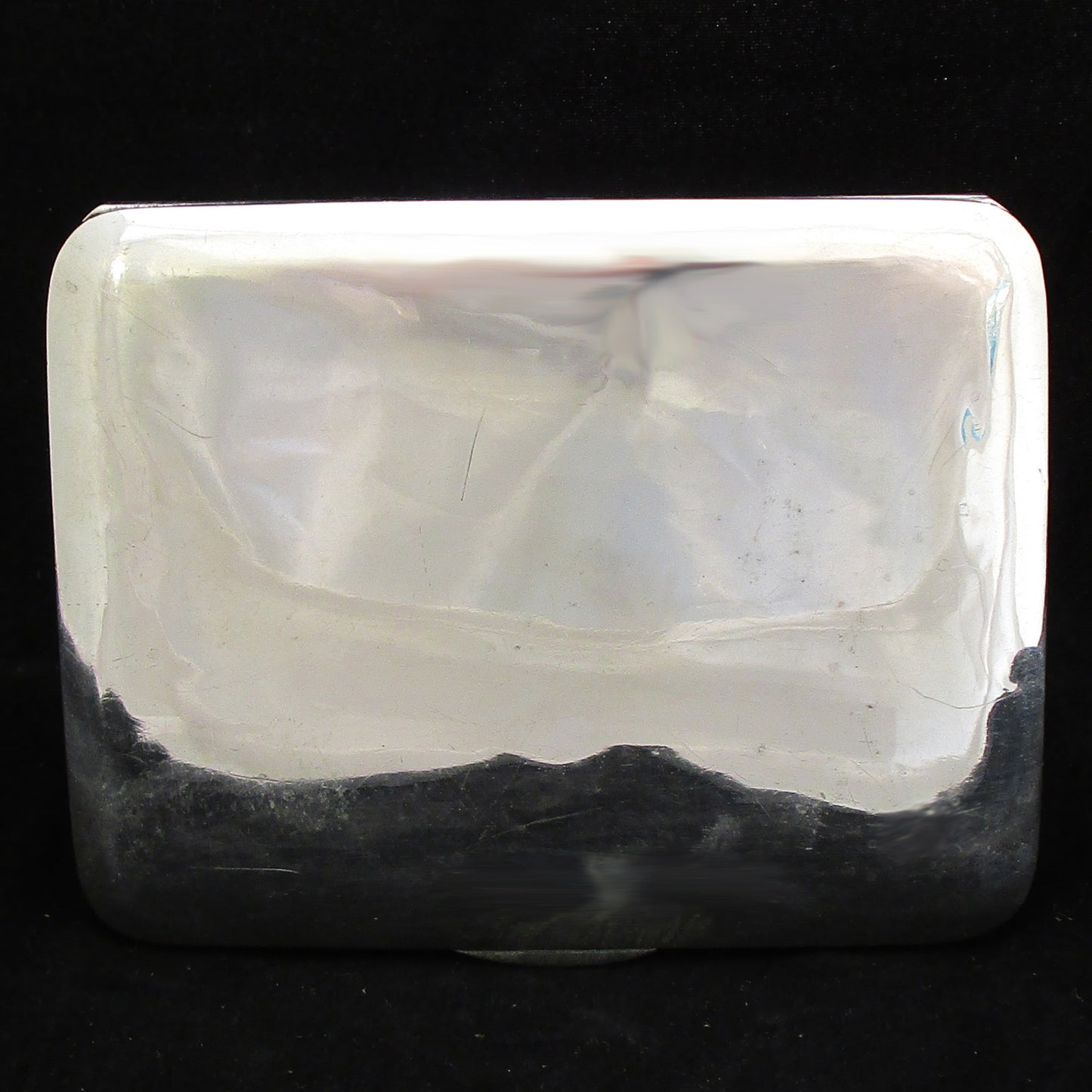 Oriental high grade silver cigarette case