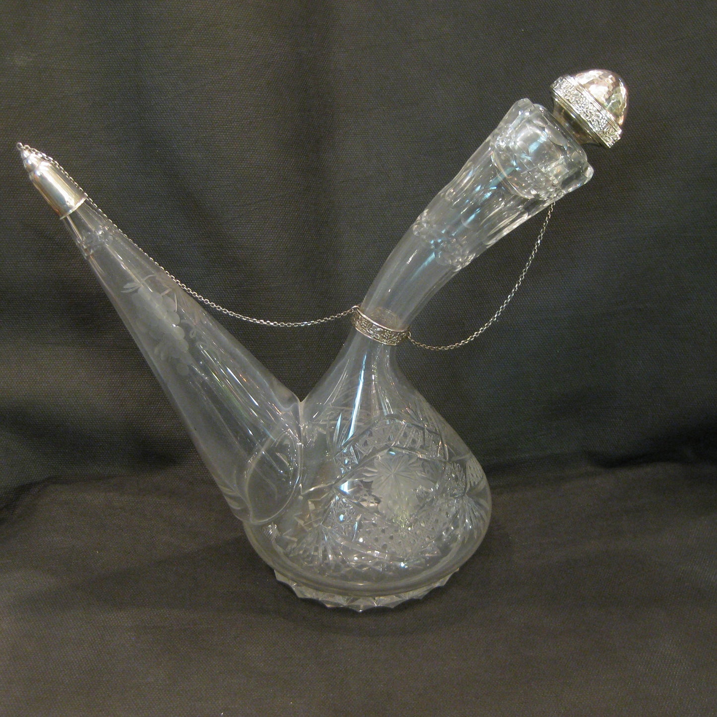 Unusual shaped liqueur bottle