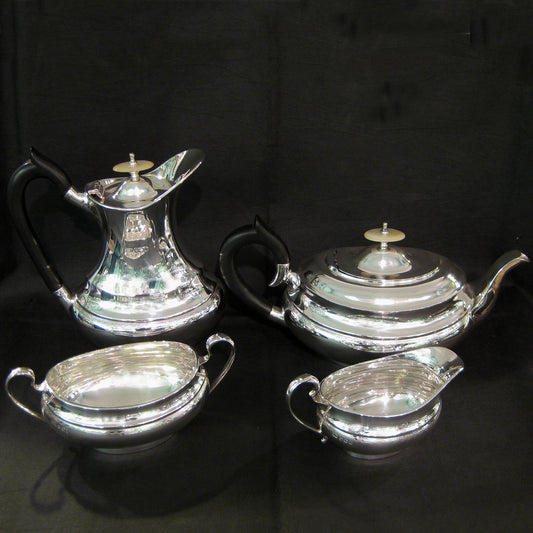Sterling silver 4pc Tea/coffee set.