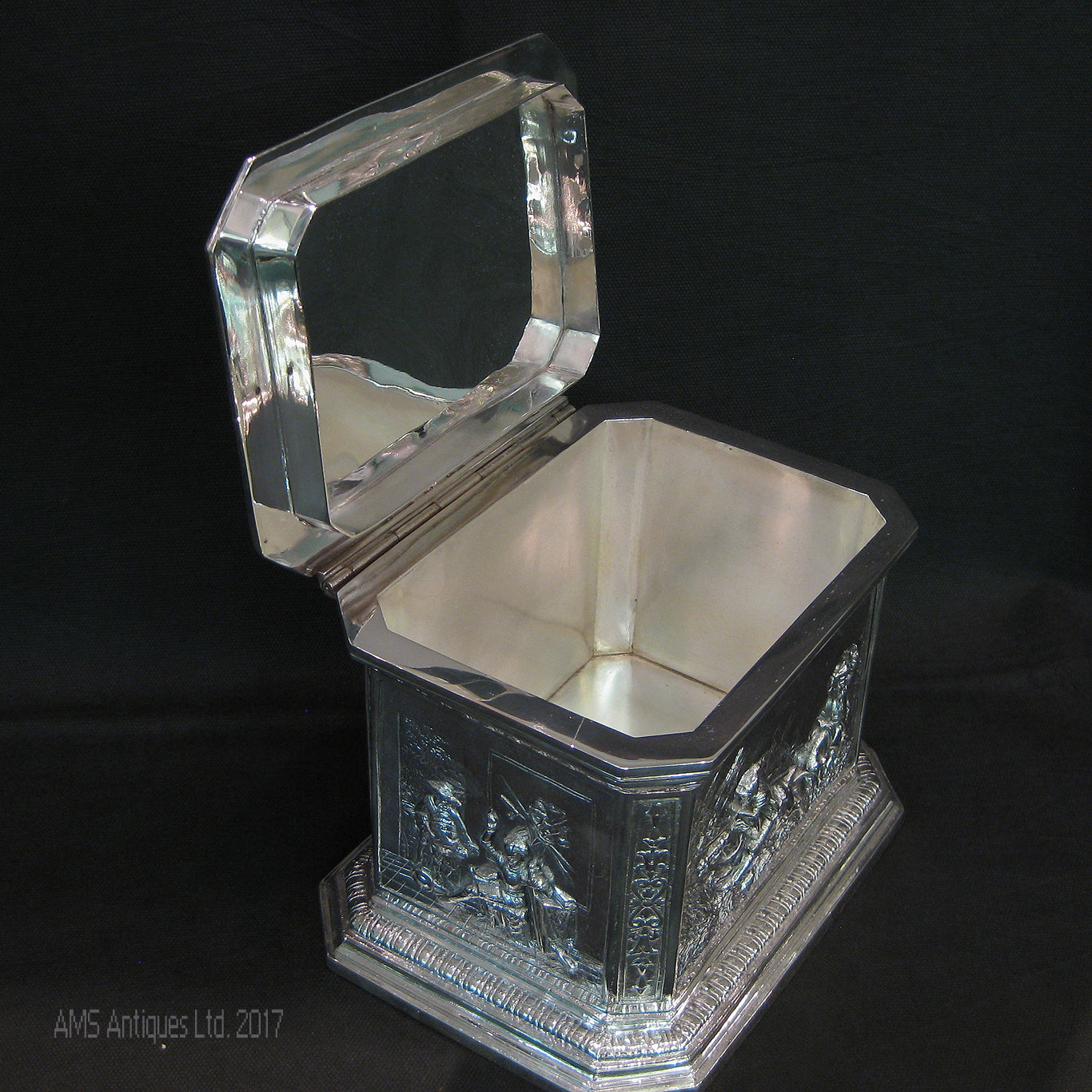 Electrotype Tea caddy
