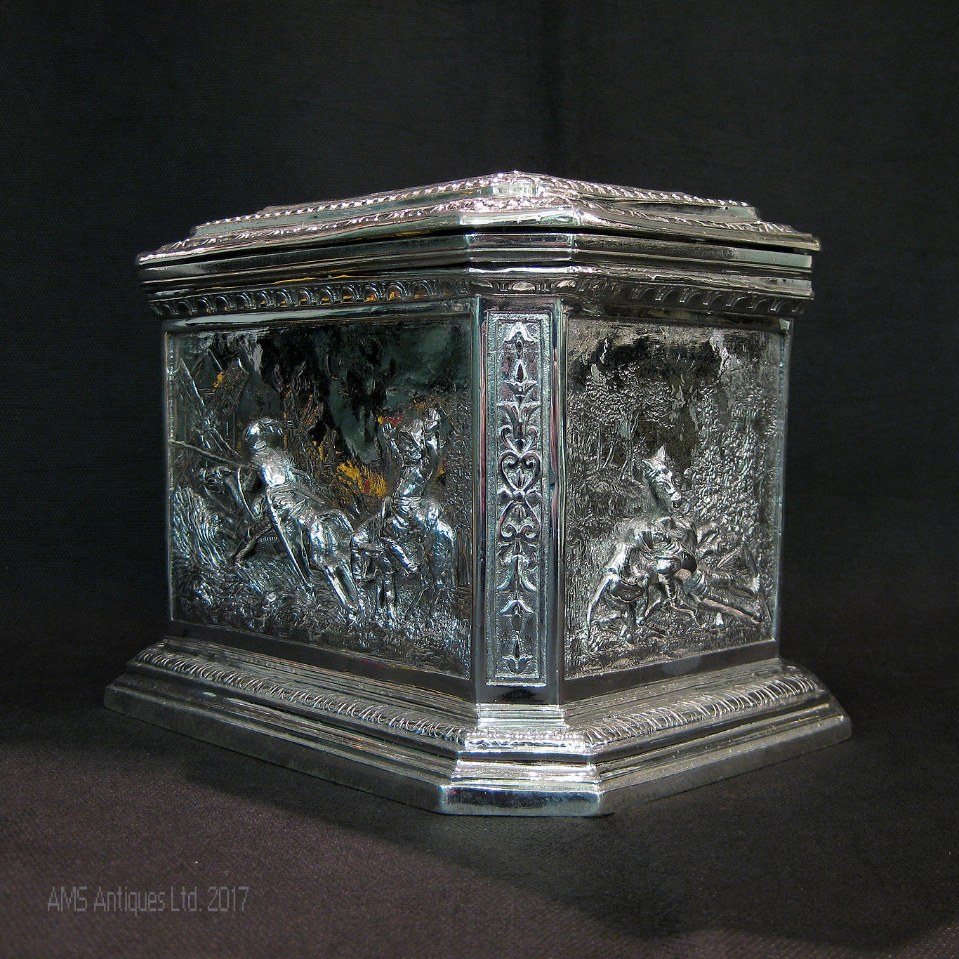 Electrotype Tea caddy