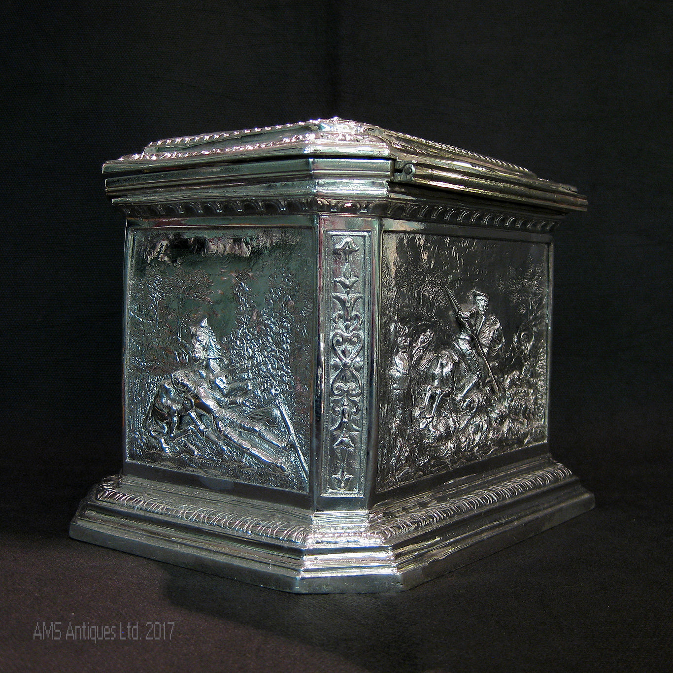 Electrotype Tea caddy