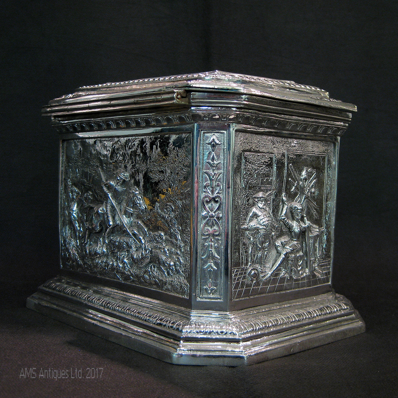 Electrotype Tea caddy