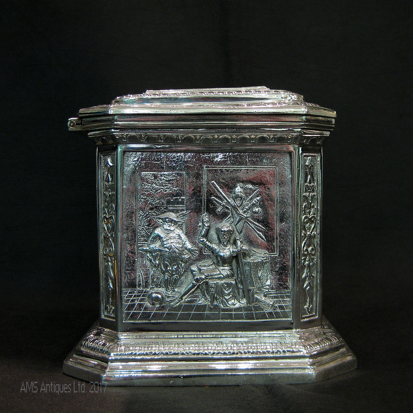 Electrotype Tea caddy