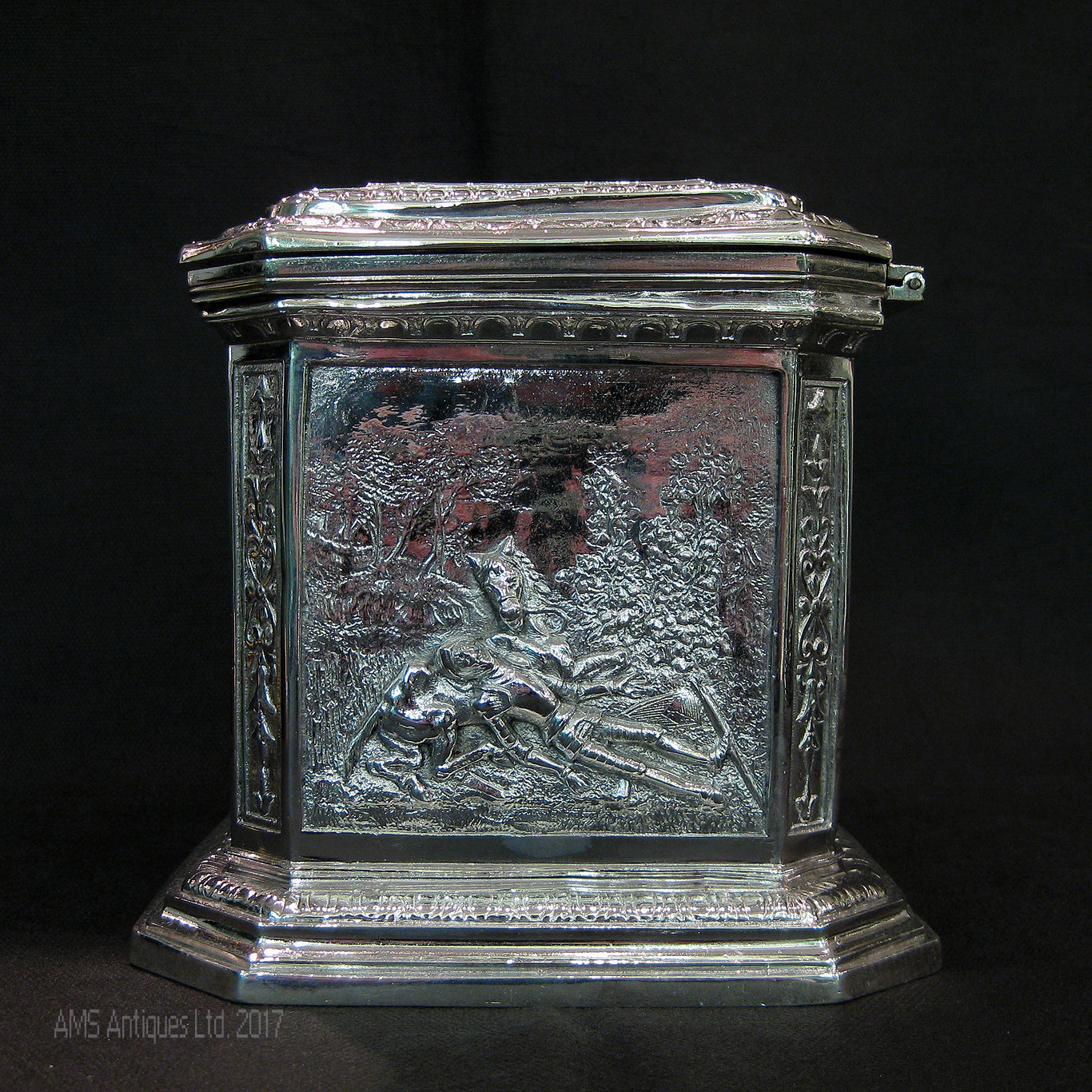 Electrotype Tea caddy