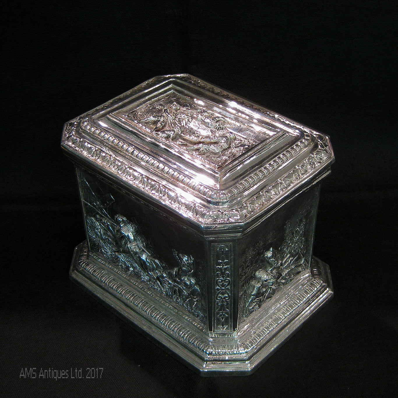 Electrotype Tea caddy