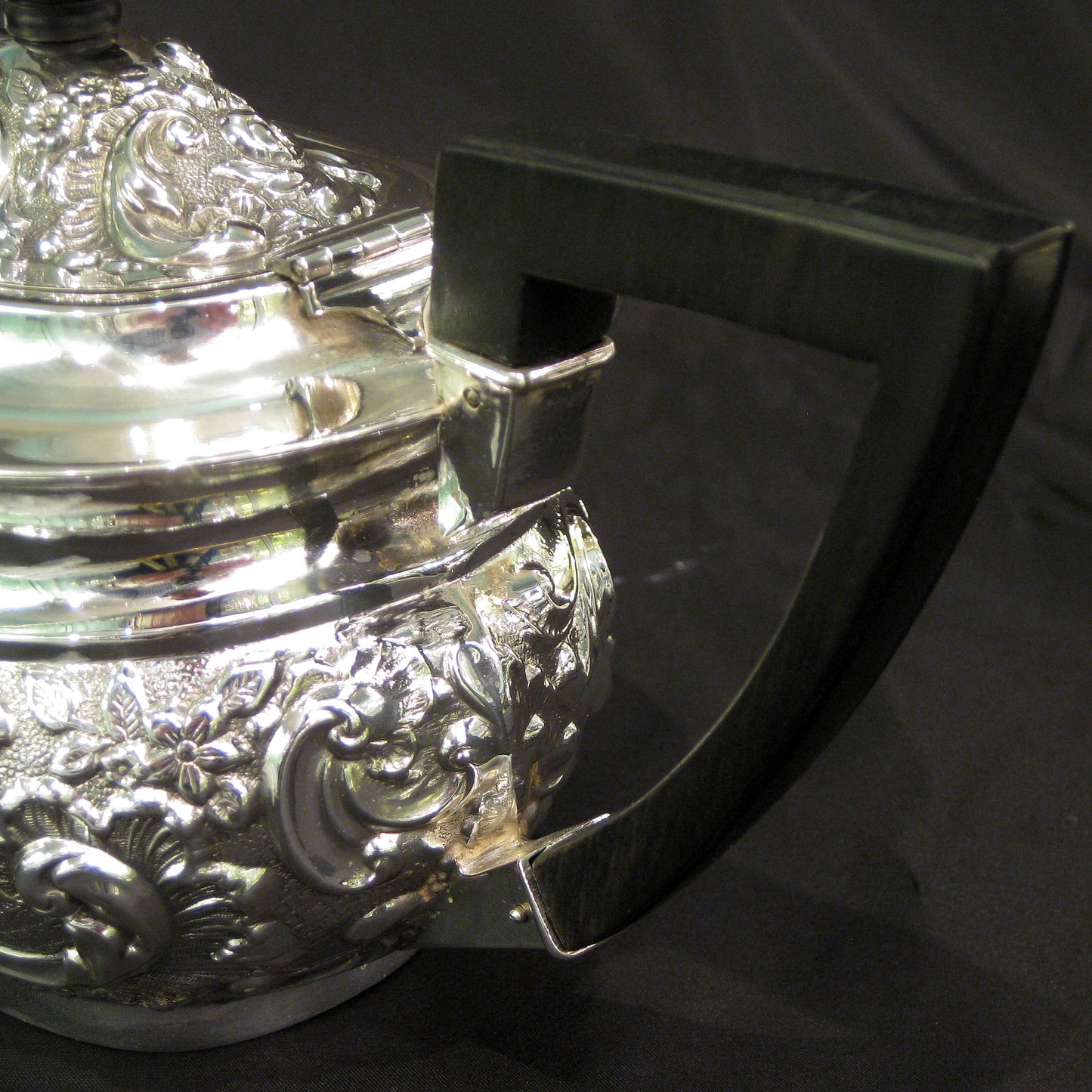 Sterling silver Bachelors tea set