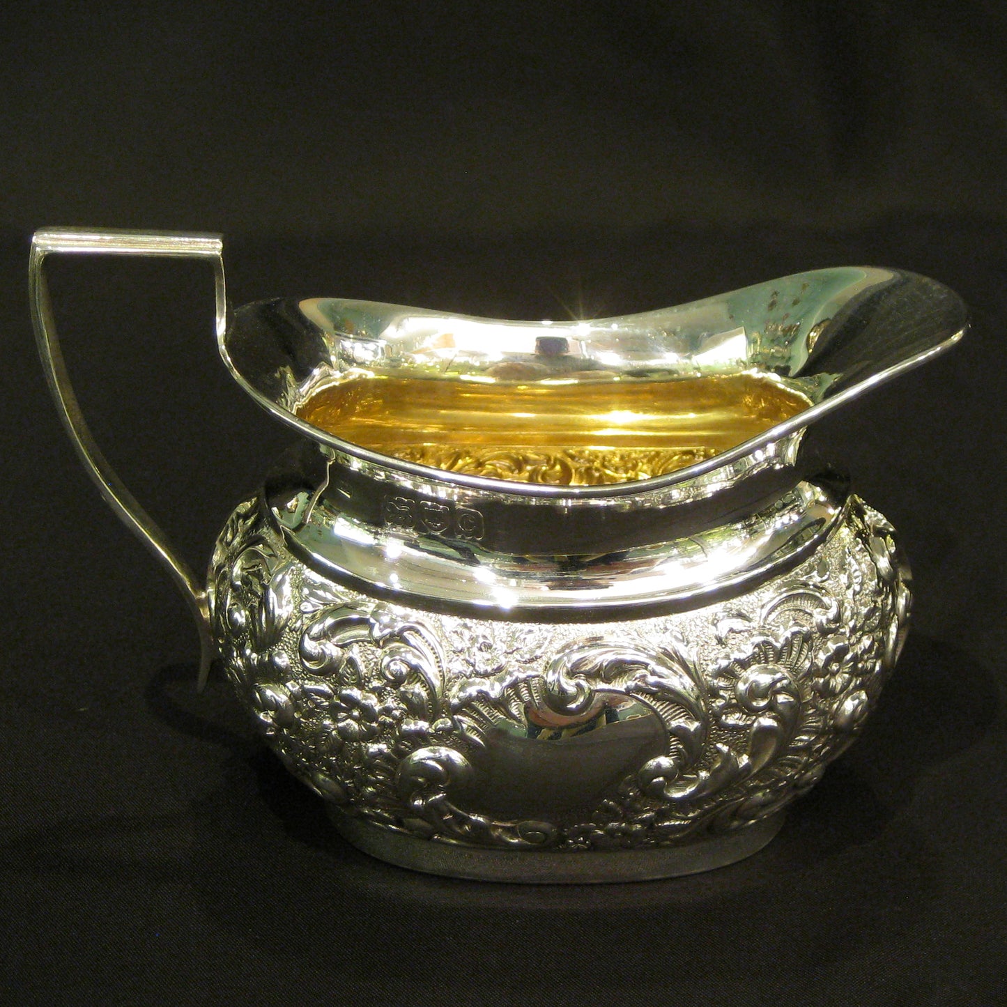 Sterling silver Bachelors tea set