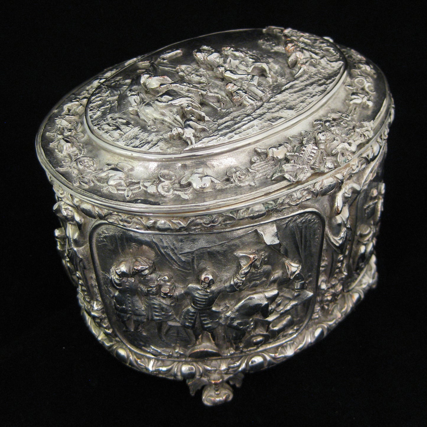 Silver Plated jewellery box