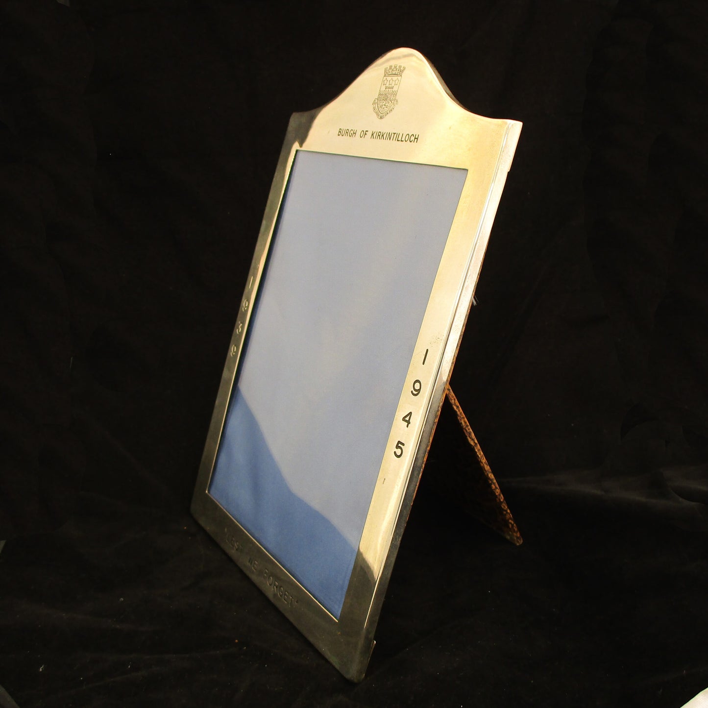 Sterling silver remembrance frame