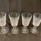 Antique silver plated drinks tray with cut crystal bottles and glasses