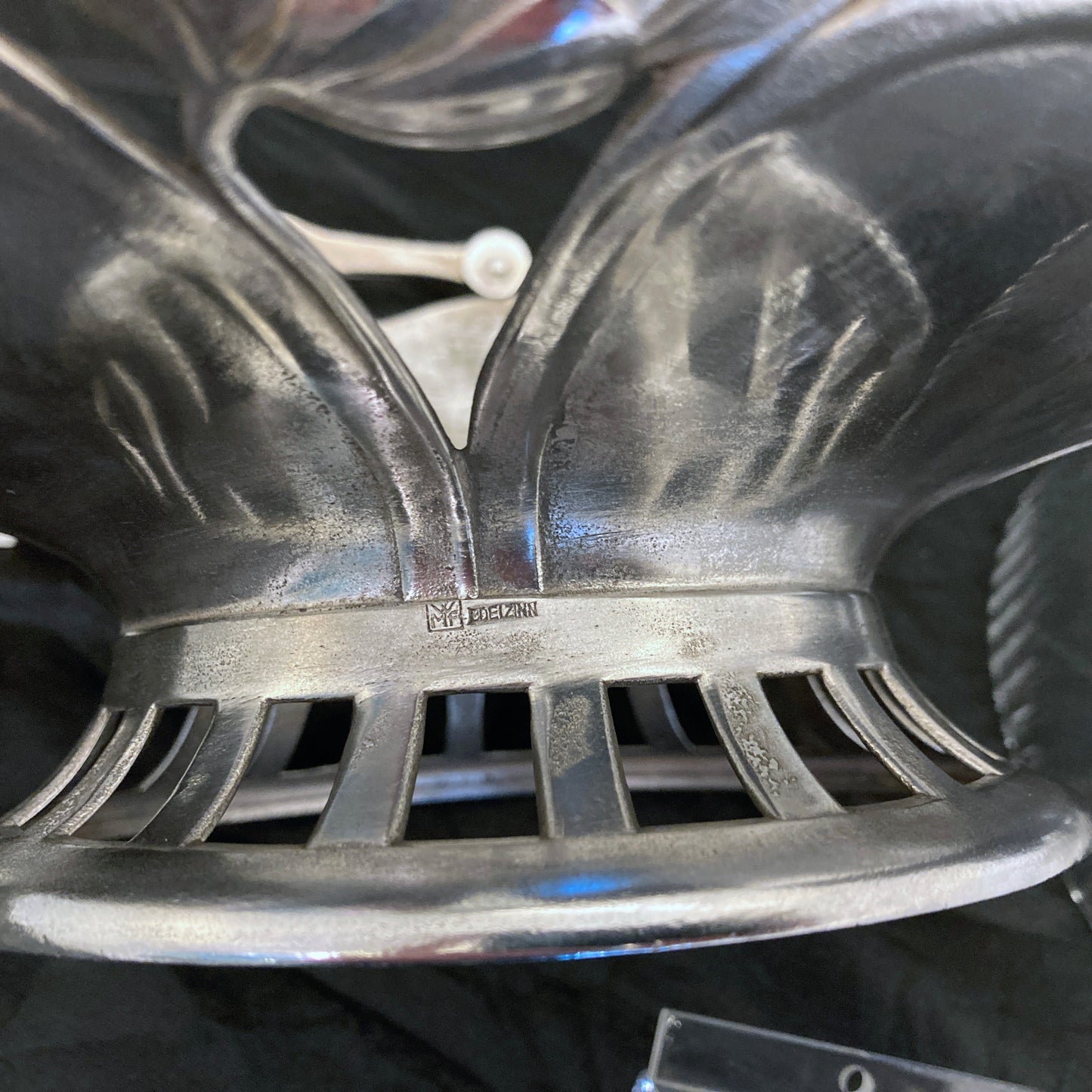 Art Nouveaux WMF fruit bowl silverplated German c.1900