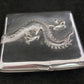 Antique Chinese silver Dragon cigarette case