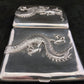 Antique Chinese silver Dragon cigarette case