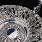 Pierced sterling silver Bon Bon dish