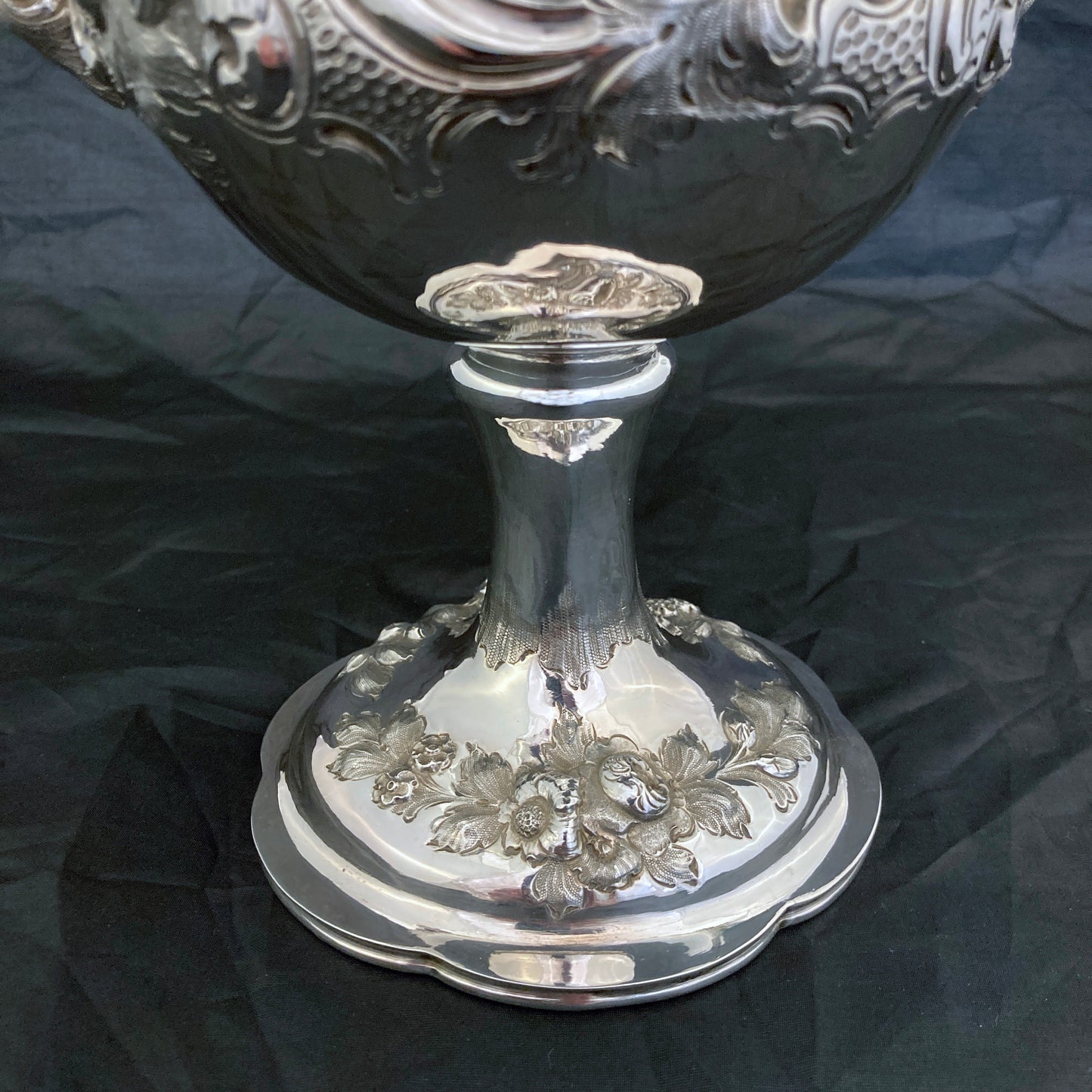 A wonderful sterling silver trophy cup by Charles Boyton