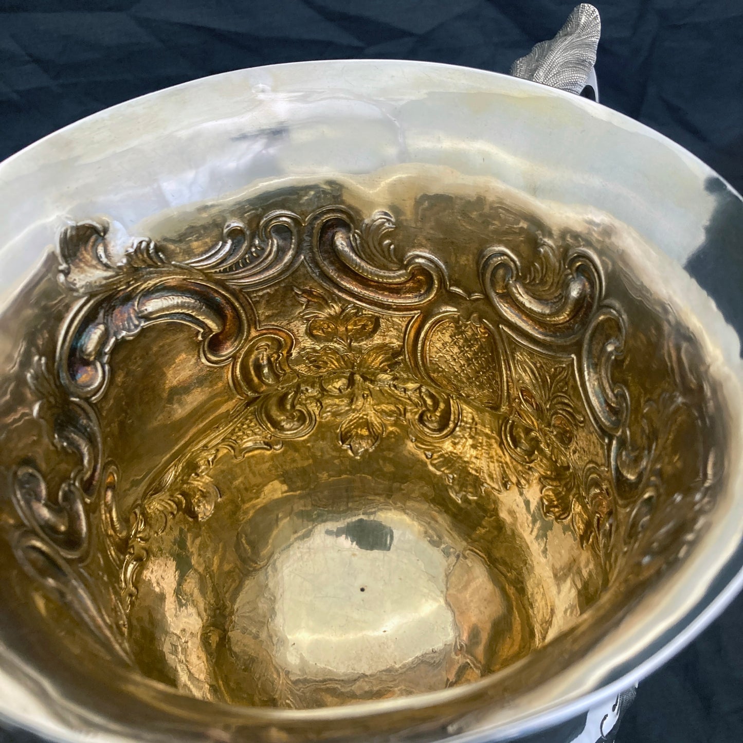 A wonderful sterling silver trophy cup by Charles Boyton