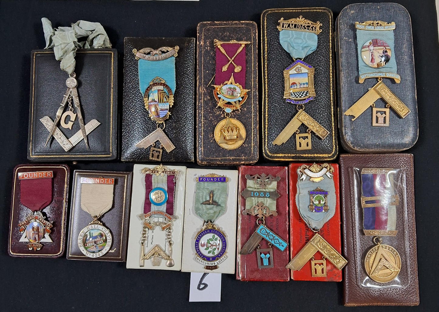 Large Masonic collection of Medals ,Badges ,jewels and paraphernalia