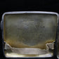 Chased silver cigarette case.