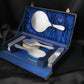Coronation silver boxed vanity set