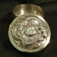 A pair Antique Chinese Export Sterling Silver Boxes.
