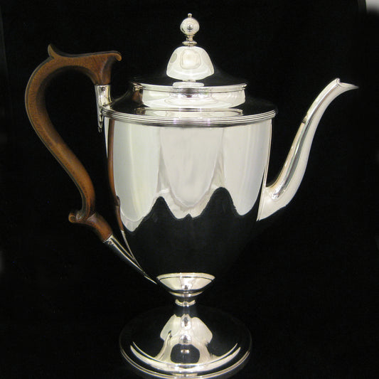 George the 3rd Silver coffee pot 1795.