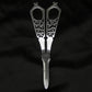 Silver grape scissors by William Hutton & sons