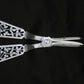 Silver grape scissors by William Hutton & sons