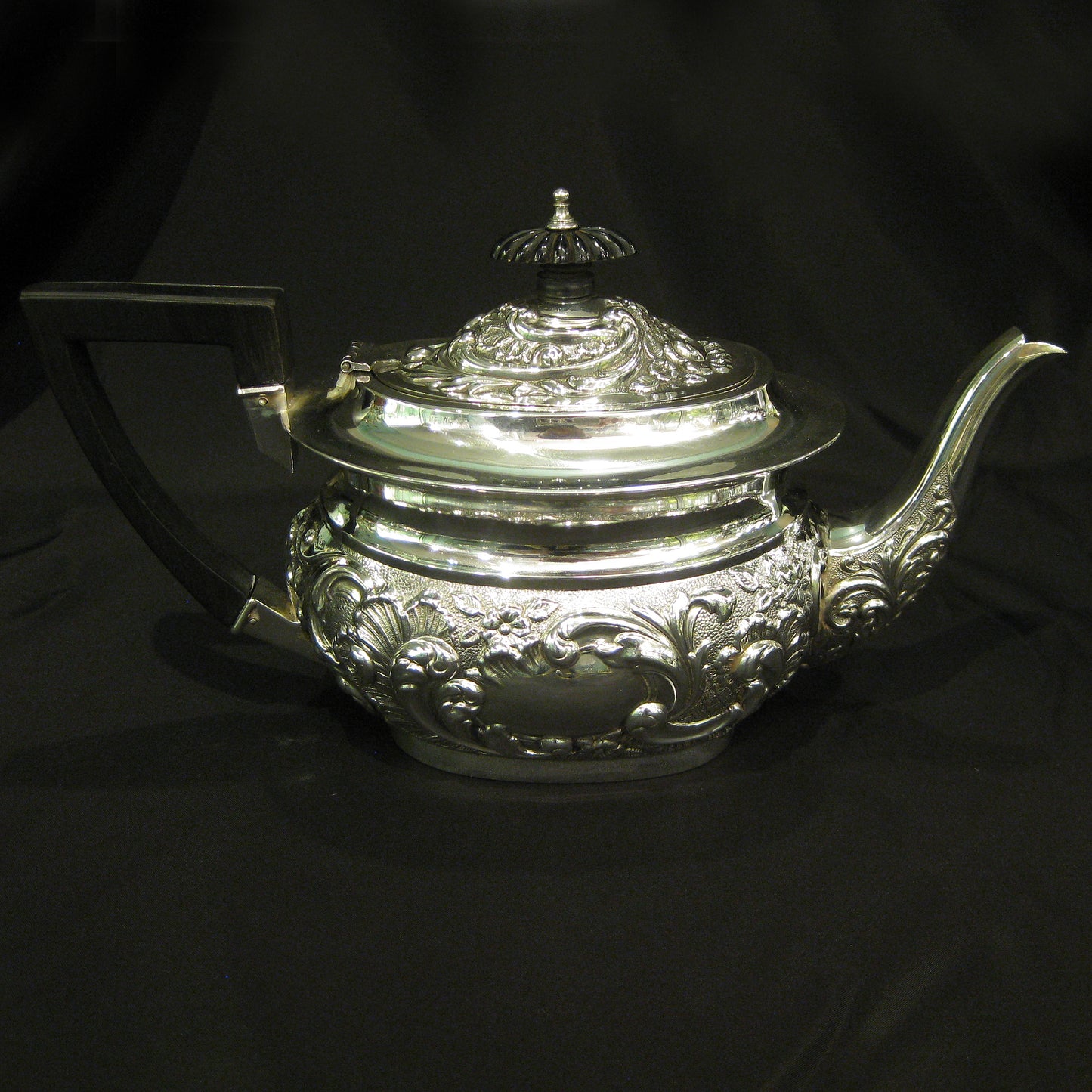 Sterling silver Bachelors tea set