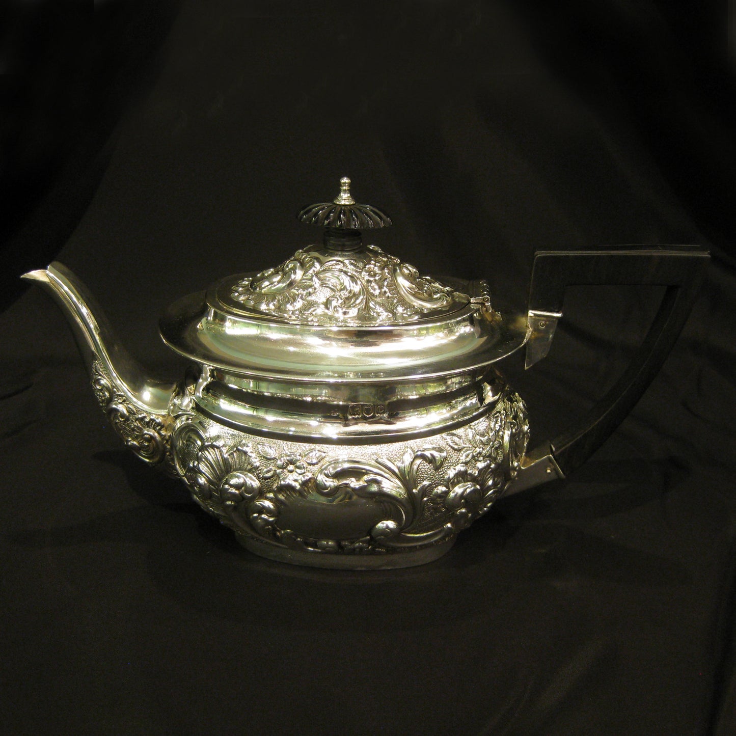 Sterling silver Bachelors tea set