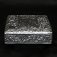 Wonderful quality chased silver jewellery box.