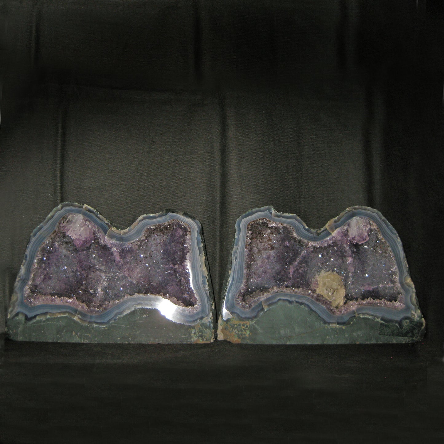 Amethyst split geode