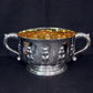 Large two handle bowl by Mappin & Webb